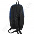 Рюкзак городской молодежный Wallaby 151 черный с синей отделкой фото 4