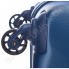 Полікарбонатна валіза March TWIST велика 0051 синя (104 літри) фото 4