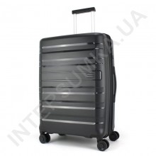 Полипропиленовый чемодан средний CONWOOD PPT002N/24 чёрный  (75 литров)
