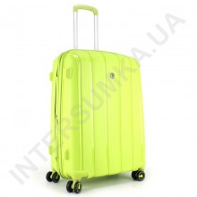 Полипропиленовый чемодан средний CONWOOD PPT001/24 лайм (75 литров)