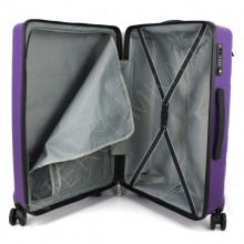 Полипропиленовый чемодан большой CONWOOD PPT002N/28 фиолетовый (110 литров)