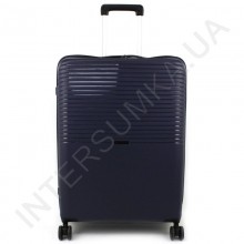 Полипропиленовый чемодан большой CONWOOD PPT003/28 тёмно-синий (110 литров)