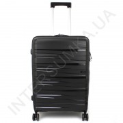 Полипропиленовый чемодан средний CONWOOD PPT005/24 черный  (75 литров)