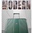 Поликарбонатный чемодан большой CONWOOD PC129/28 зеленый  (104 литра) фото 11