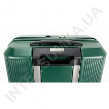 Поликарбонатный чемодан большой CONWOOD PC129/28 зеленый  (104 литра)