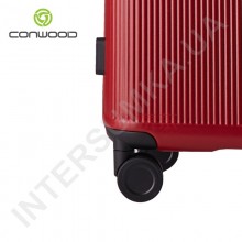 Поликарбонатный чемодан CONWOOD малый PC131/20 красный (44 литра)