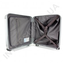 Поликарбонатный чемодан CONWOOD малый PC158/20 серебро (41 литр)