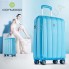 Полипропиленовый чемодан CONWOOD малый PPT001/20 голубой (43 литра) фото 9