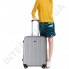 Поліпропіленовий чемодан середній CONWOOD PPT001/ 24 сірий(75 літрів) фото 3