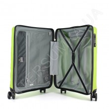 Полипропиленовый чемодан CONWOOD малый PPT002N/20 лайм (40 литров)