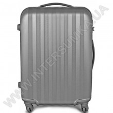 Поликарбонатный чемодан DavidJones малый 1011silver\20 (43 литра)
