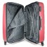 Великий чемодан Wallaby 024/27 бордовий (92 літри) на 4 колесах з АБС пластику фото 1