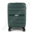 Полипропиленовый чемодан Wallaby малый 126-10/20 зелёный (38 литров) фото 1