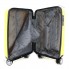 Полипропиленовый чемодан Wallaby малый 126-10/20 желтый (38 литров) фото 7