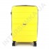 Полипропиленовый чемодан Wallaby средний 126-10/24 желтый фото 1
