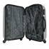 Дорожный чемодан Wallaby 6288/21 серебро (43 литра) на 4 колесах из АБС пластика фото 10