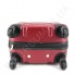 Дорожный чемодан Wallaby 1721/21 бордовый (44 литра) на 4 колесах из АБС пластика фото 1