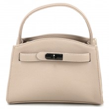 Небольшая женская сумка Kelley из экокожи Voila 729183 бежевая
