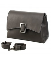 Небольшая каркасная сумка женская кросс-боди Voila 548192 серая