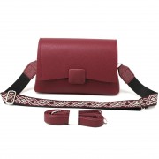 Небольшая женская сумка кросс-боди из экокожи Voila 57047211-12 бордовая Небольшая женская сумка кросс-боди из экокожи Voila 57047211-12 бордовая