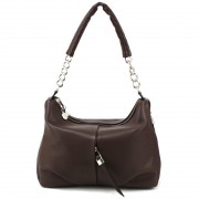 Жіноча сумка-хобо Voila 57277 коричнева Жіноча сумка-хобо Voila 57277 коричнева