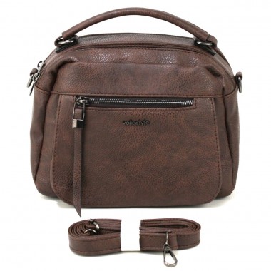 Заказать Небольшая сумка кросс-боди Voila 550338 коричневая в Intersumka.ua