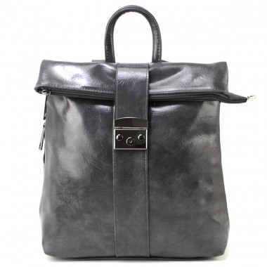 Заказать Женская сумка-рюкзак Voila 17812-1 серая в Intersumka.ua