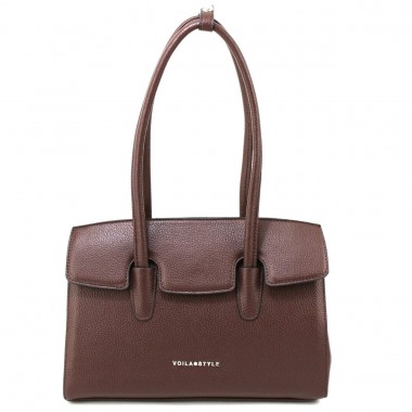 Замовити Каркасна жіноча сумка Voila 583151 коричнева в Intersumka.ua