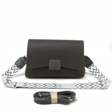 Небольшая женская сумка кросс-боди из экокожи Voila 5704912184-29 серая Небольшая женская сумка кросс-боди из экокожи Voila 5704912184-29 серая