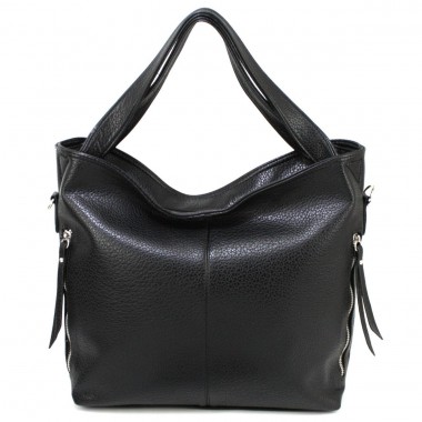 Заказать Вместительная женская сумка-хобо Voila 510240 черная в Intersumka.ua