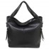 Вместительная женская сумка-хобо Voila 510240 черная