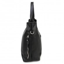 Вместительная женская сумка-хобо Voila 510240 черная