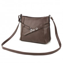 Женская сумка кросс-боди Voila 57877 коричневая