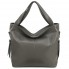 Вместительная женская сумка-хобо Voila 510241 серая