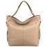 Вместительная женская сумка-хобо Voila 510242 бежевая