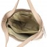 Вместительная женская сумка-хобо Voila 510242 бежевая фото 5