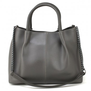 Заказать Вместительная женская сумка из экокожи Voila 546524241 серая в Intersumka.ua