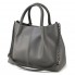 Вместительная женская сумка из экокожи Voila 546524241 серая фото 1