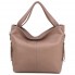 Вместительная женская сумка-хобо Voila 510244 розовая