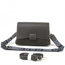 Небольшая женская сумка кросс-боди из экокожи Voila 57049241-62 серая Небольшая женская сумка кросс-боди из экокожи Voila 57049241-62 серая