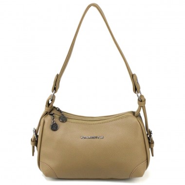 Заказать Женская сумка кросс-боди Voila 722156 бежевая в Intersumka.ua