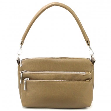 Заказать Женская сумка кросс-боди Voila 61215625-1 бежевая в Intersumka.ua