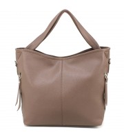 Вместительная женская сумка-хобо Voila 510157 розовая