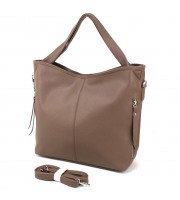 Вместительная женская сумка-хобо Voila 510157 розовая