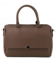 Классическая женская сумка из экокожи Voila 53168 коричневая