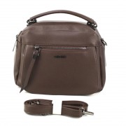 Небольшая сумка кросс-боди Voila 55077 коричневая