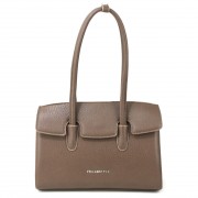 Каркасная женская сумка Voila 583243 мокко