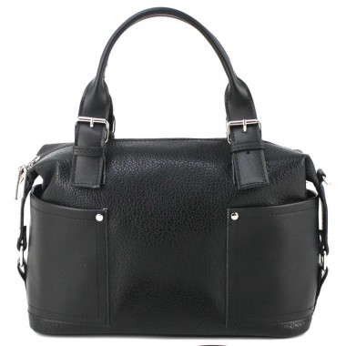 Заказать Классическая женская сумка из экокожи Voila 604240190 черная в Intersumka.ua