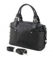 Классическая женская сумка из экокожи Voila 604240190 черная