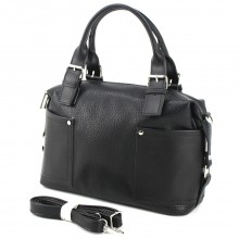 Классическая женская сумка из экокожи Voila 604240190 черная